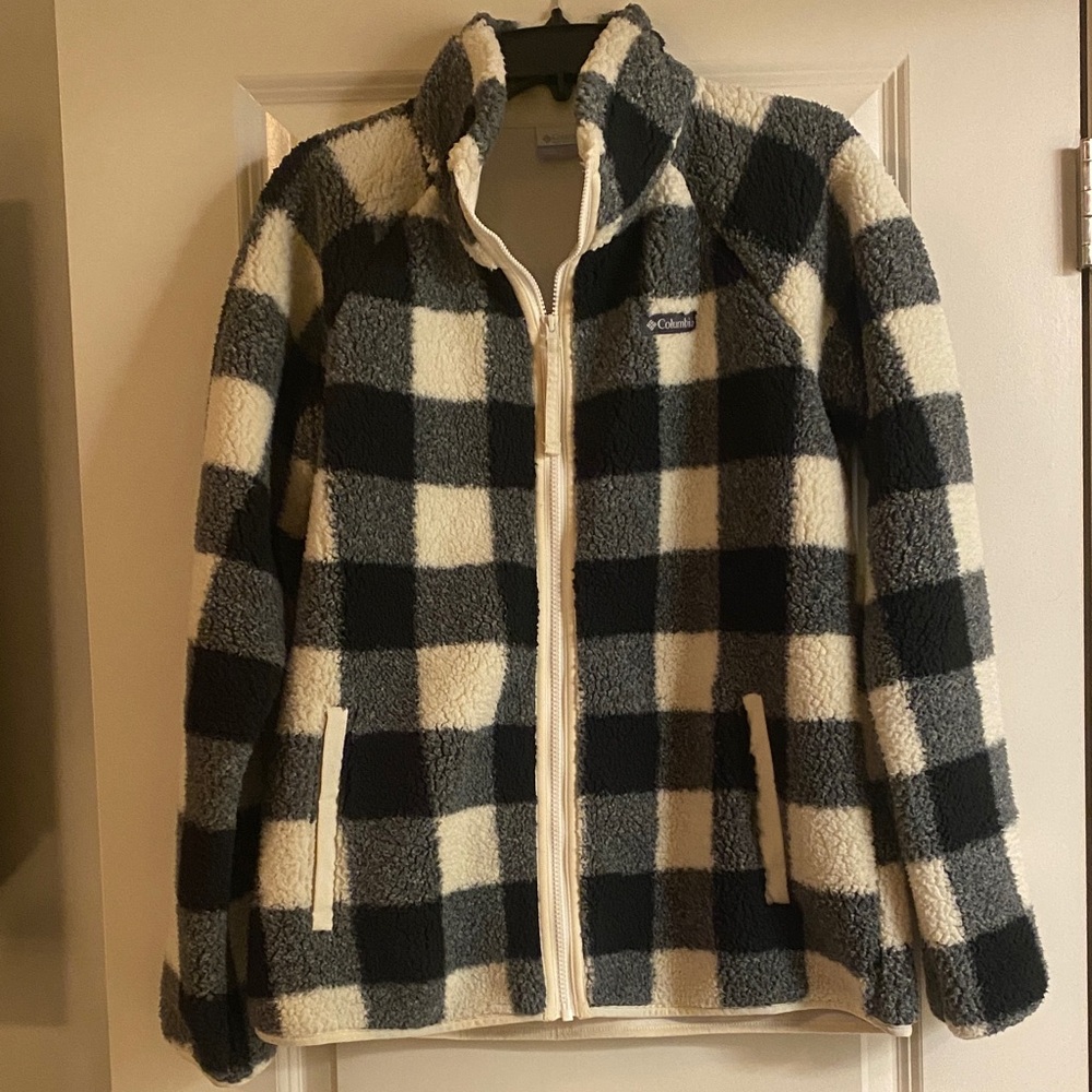 Columbia Women’s West Bend Plaid Fleece Jacket